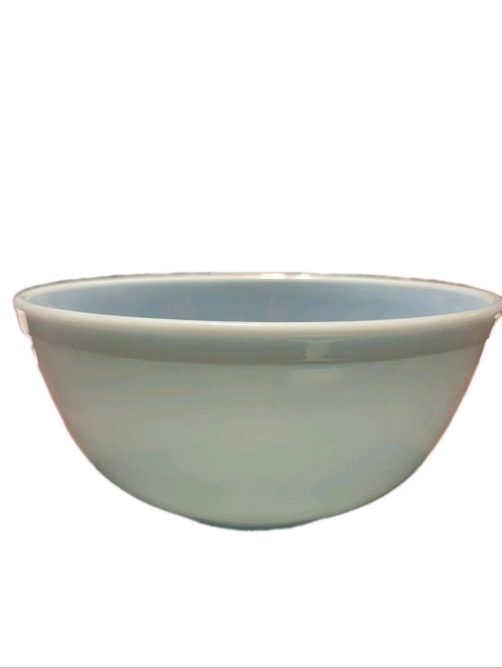Vintage PYREX Delphite Blue Mixing Nesting Bowl 2.5QT Cottage Core 1960s